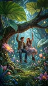 Magical Garden Swing