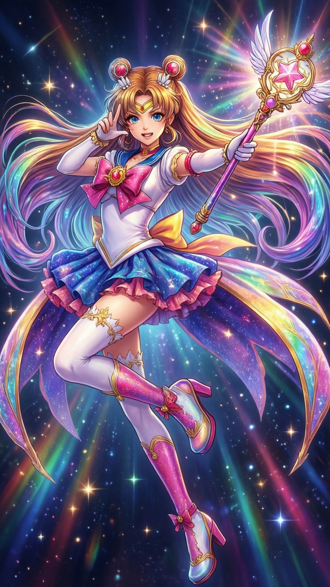 Magical Girl Mahiro by Wallpapers.art Studio