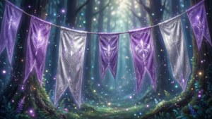 Magical Glowing Pennants