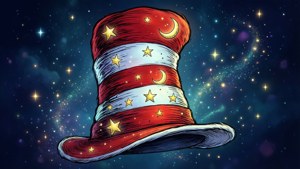 Magical Hat with Stars
