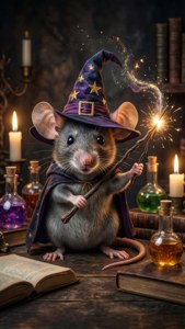Magical Rat Wizard