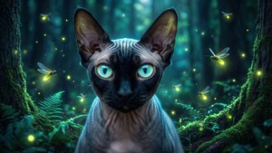 Magical Sphynx Forest