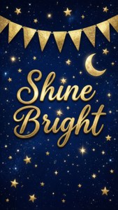 Magical Starry Night Banner