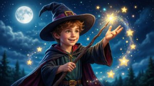 Magical Wizard Boy
