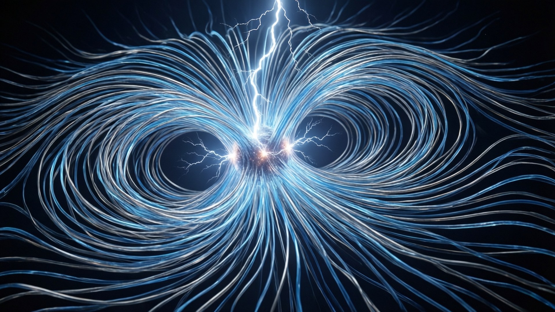Magnetic Ribbon Dancer by Wallpapers.art Studio