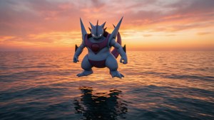 Magneton at Sunset