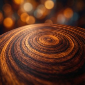 Mahogany Grain Macro