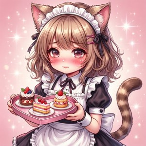 Maid Cafe Cat Girl
