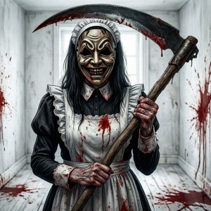 Maid Mask Horror
