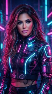 Maite Neon Cyberpunk
