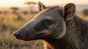 Majestic Aardvark Portrait