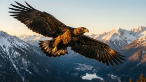 Majestic Eagle at Dawn