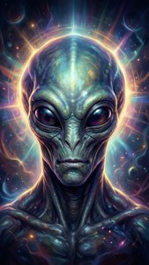 Majestic Invader Portrait