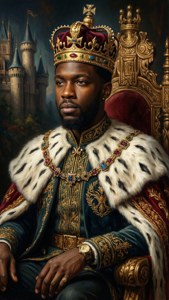 Majestic King Portrait