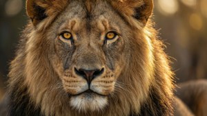 Majestic Lion Close-Up