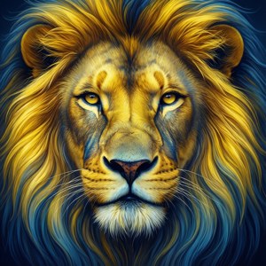 Majestic Lion Gradient