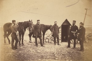 Major General Garrett & Officers of his staff.