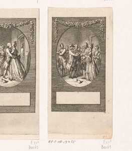 Major von Tellheim en Graf von Bruchsall sluiten vriendschap