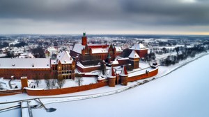 Malbork Castle Winter