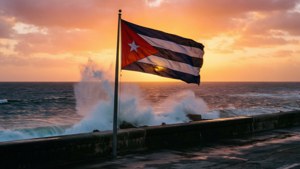 Malecón Sunset Flag