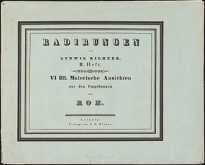Malerische Ansichten aus den Umgebungen von Rom