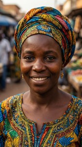 Malian Beauty Portrait