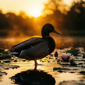 Mallard Silhouette