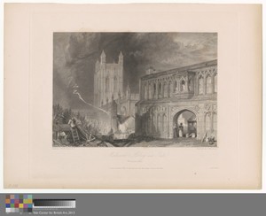 Malvern Abbey and Gate, Worcestershire