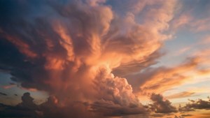 Mammatus Clouds Sunset