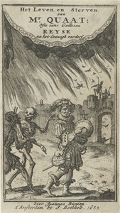 Man achtervolgd door Satan en de Dood
