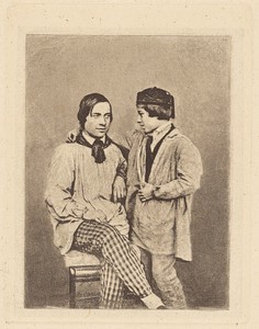 [Man and boy]
