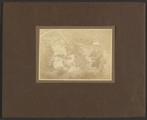 [Man and Woman Stripping a Tree]