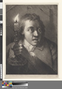 Man Holding a Candle