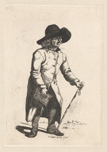 Man met een krant