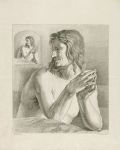 Man met gevouwen handen