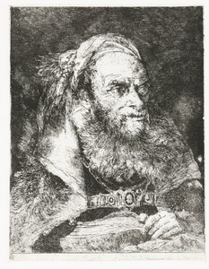 Man met opengeslagen boek