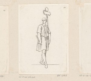Man met veldteken