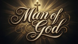Man of God Typography