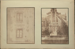 [Man Seated the outside the House of the Comte de l'Escalopier, Montmartre]