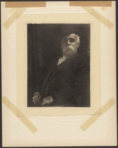 [Man Seated Wearing Black Beret]