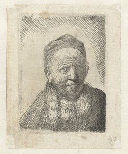 Man wearing a close cap: bust (the artist’s father?)