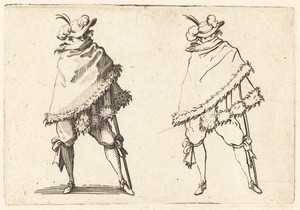 Man Wrapped in His Mantle