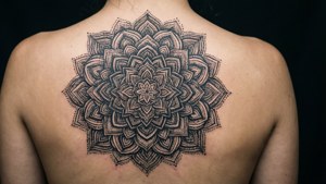 Mandala Back Tattoo