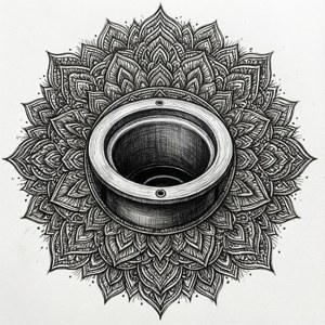 Mandala Drain Sketch