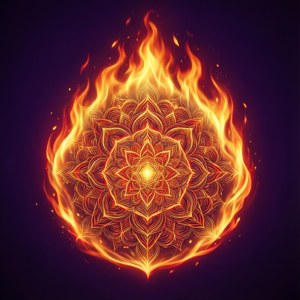 Mandala Fire Emoji