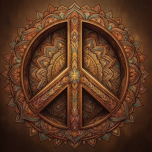 Mandala Peace Boho