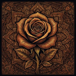 Mandala Rose