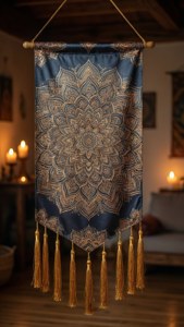 Mandala Silk Banner