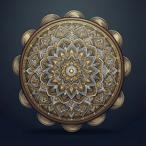 Mandala Tambourine