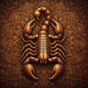 Mandalic Scorpio Design